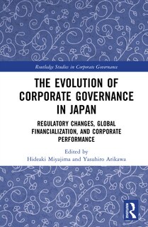 Couverture_The Evolution of Corporate Governance in Japan