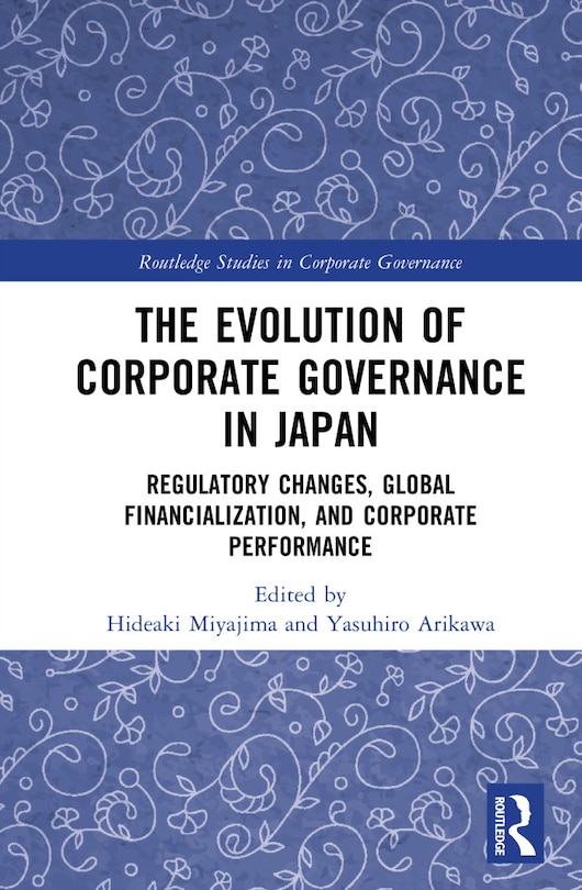 Couverture_The Evolution of Corporate Governance in Japan