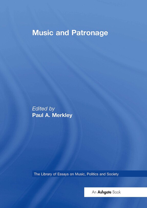Front cover_Music and Patronage