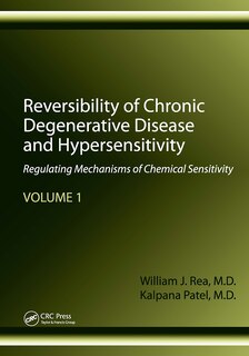 Couverture_Reversibility of Chronic Degenerative Disease and Hypersensitivity, Volume 1