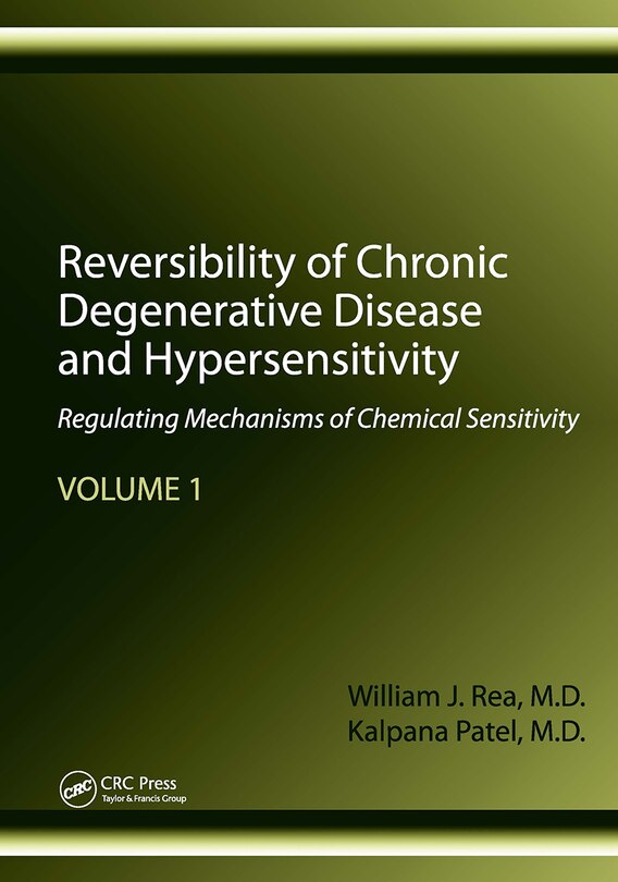 Couverture_Reversibility of Chronic Degenerative Disease and Hypersensitivity, Volume 1