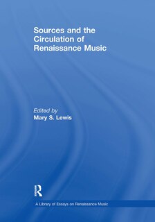 Front cover_Sources and the Circulation of Renaissance Music