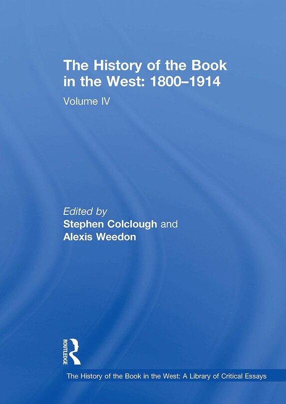 Front cover_The History of the Book in the West