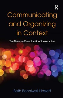 Couverture_Communicating and Organizing in Context