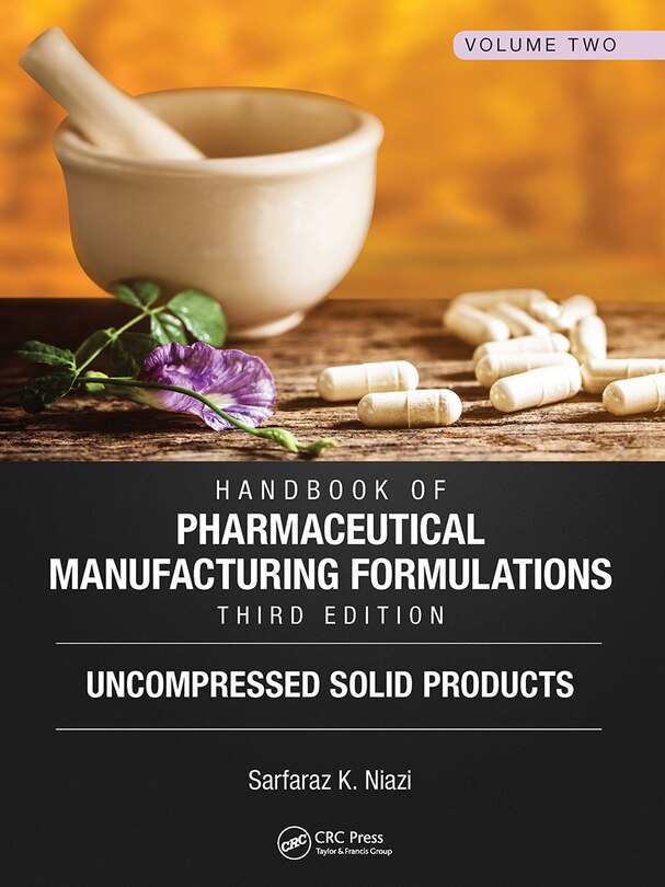 Front cover_Handbook of Pharmaceutical Manufacturing Formulations