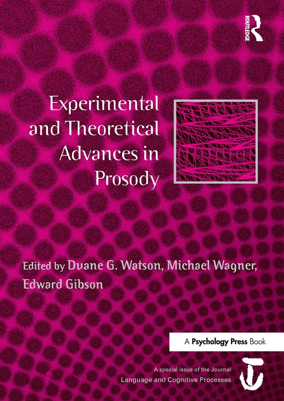 Front cover_Experimental and Theoretical Advances in Prosody