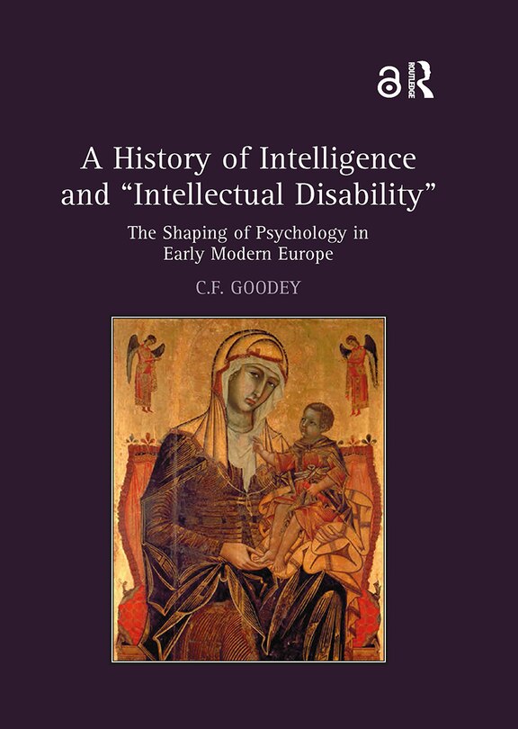 Couverture_A History of Intelligence and 'Intellectual Disability'