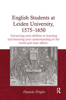 Couverture_English Students at Leiden University, 1575-1650