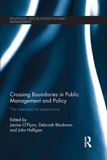 Front cover_Crossing Boundaries in Public Management and Policy