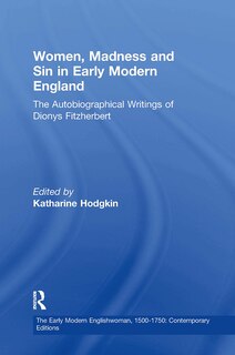 Couverture_Women, Madness and Sin in Early Modern England