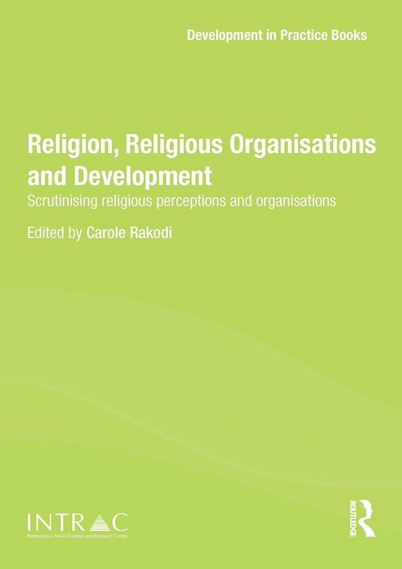 Couverture_Religion, Religious Organisations and Development