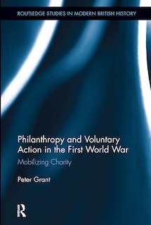 Couverture_Philanthropy and Voluntary Action in the First World War