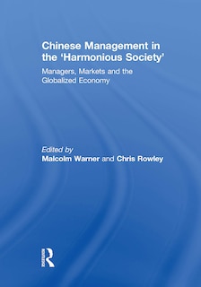 Couverture_Chinese Management in the 'Harmonious Society'