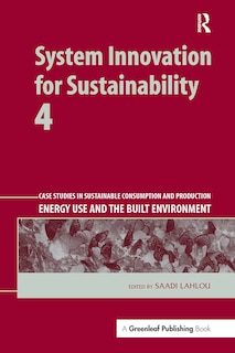 Front cover_System Innovation for Sustainability 4