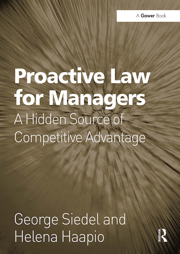 Couverture_Proactive Law for Managers