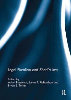 Couverture_Legal Pluralism and Shari'a Law