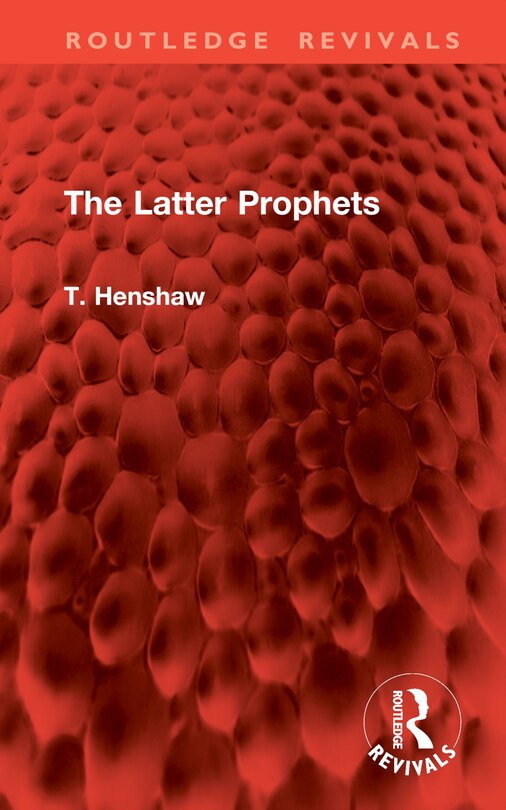 Front cover_The Latter Prophets