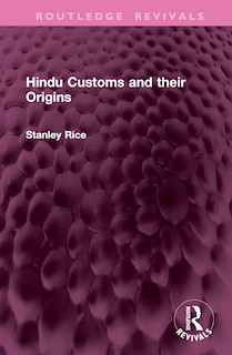 Couverture_Hindu Customs and their Origins