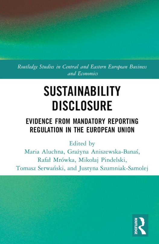Front cover_Sustainability Disclosure