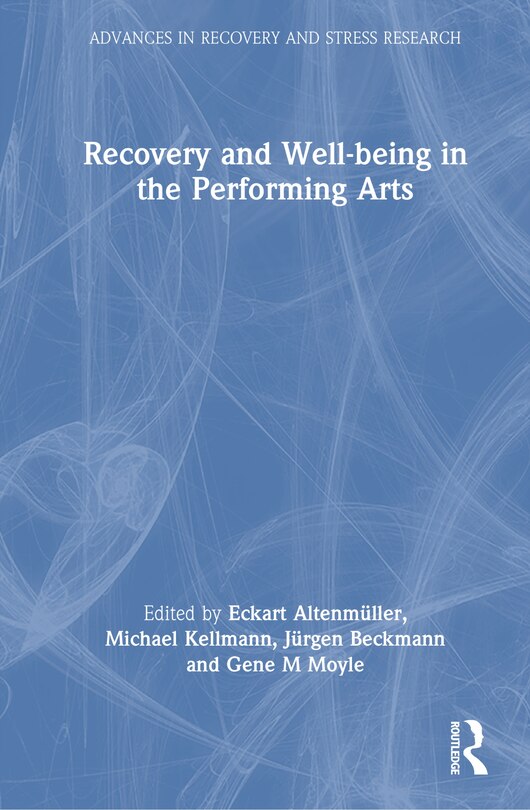 Couverture_Recovery and Well-being in the Performing Arts