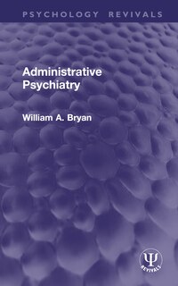 Front cover_Administrative Psychiatry