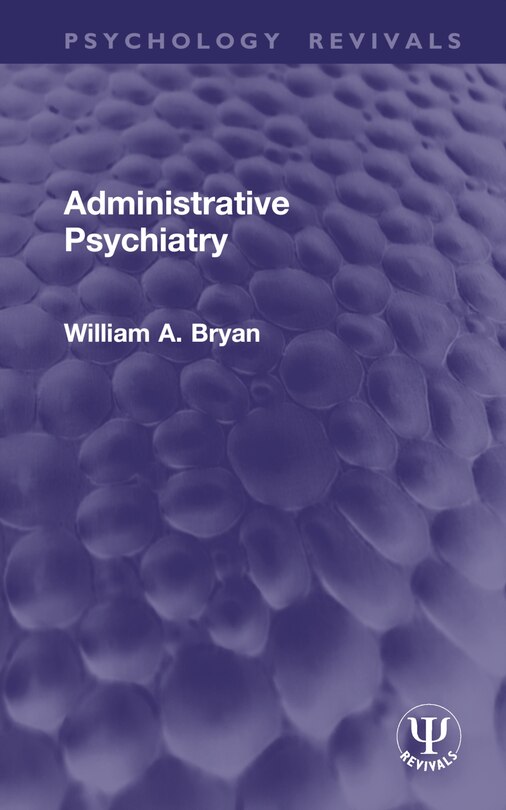 Front cover_Administrative Psychiatry