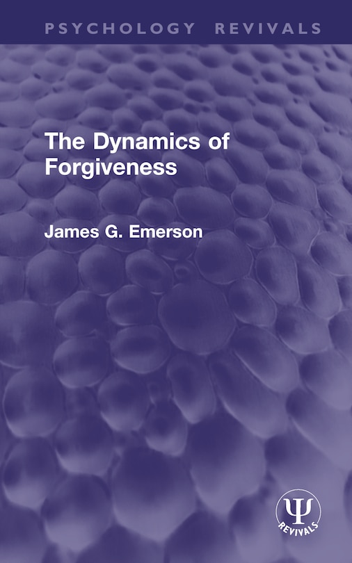 Front cover_The Dynamics of Forgiveness