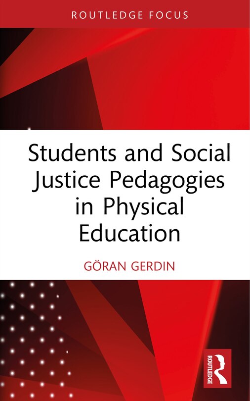 Couverture_Students and Social Justice Pedagogies in Physical Education