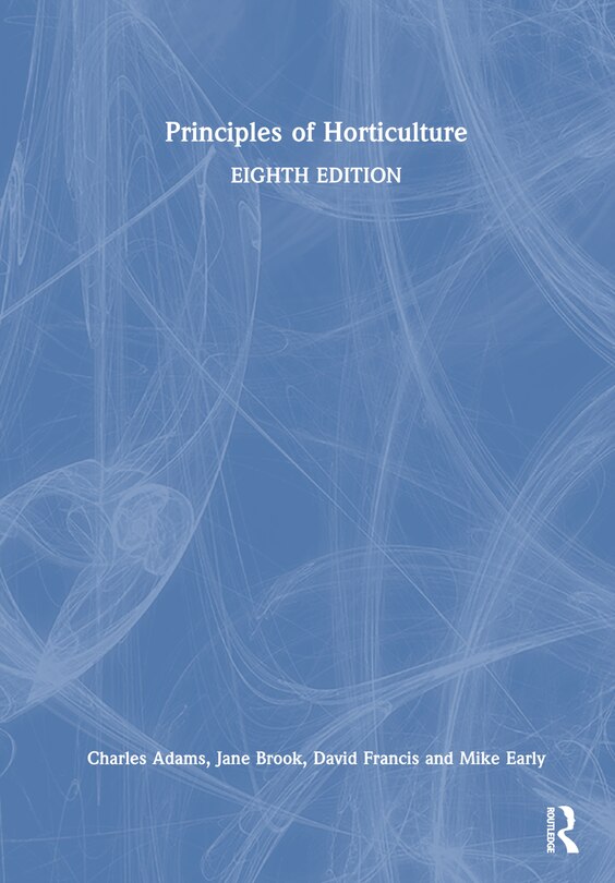 Front cover_Principles of Horticulture