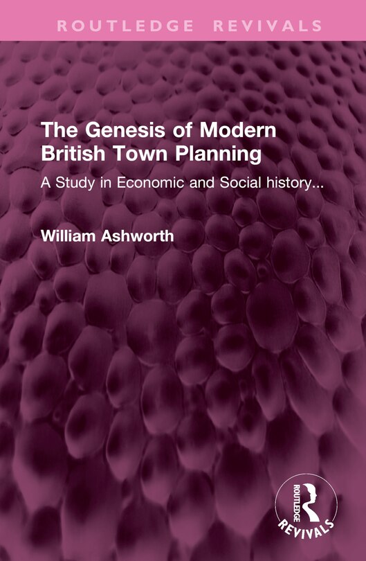 Front cover_Genesis of Modern British Town Planning