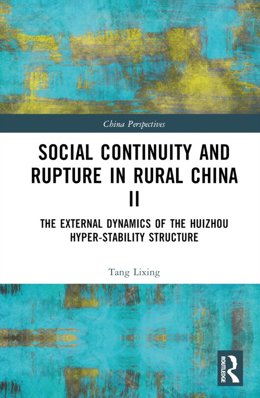 Front cover_Social Continuity and Rupture in Rural China II