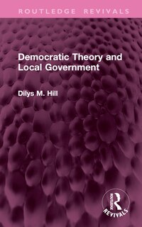 Front cover_Democratic Theory and Local Government