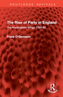 Couverture_The Rise of Party in England