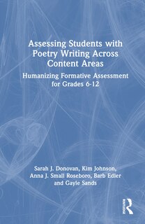 Couverture_Assessing Students with Poetry Writing Across Content Areas