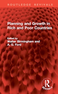 Front cover_Planning and Growth in Rich and Poor Countries