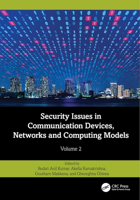 Couverture_Security Issues in Communication Devices, Networks and Computing Models
