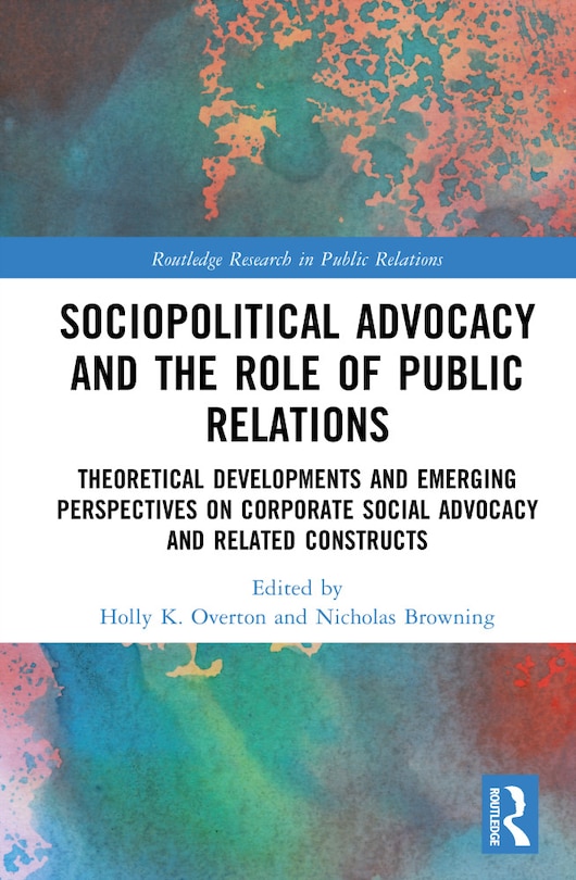Front cover_Sociopolitical Advocacy and the Role of Public Relations