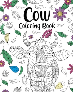 Couverture_Cow Coloring Book