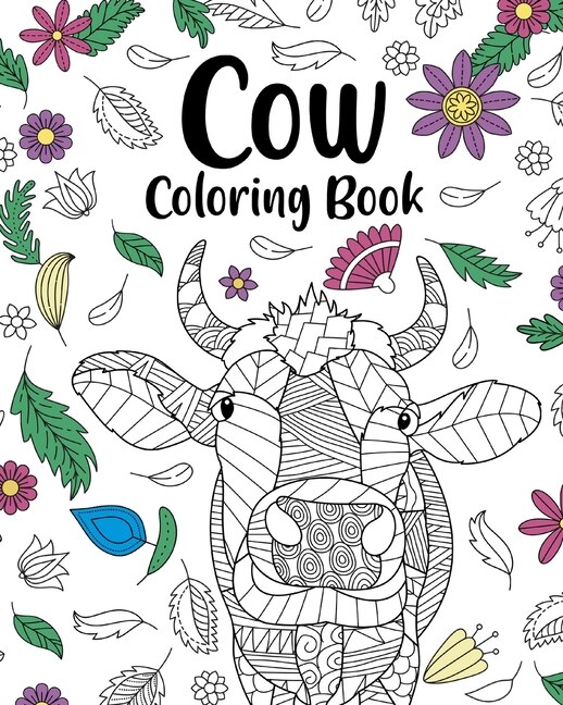 Couverture_Cow Coloring Book