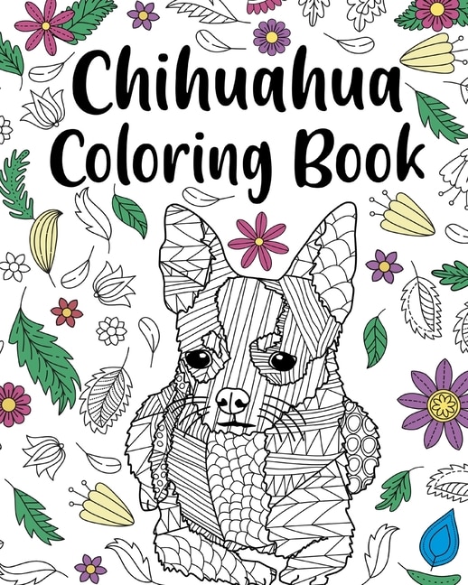 Front cover_Chihuahua Coloring Book