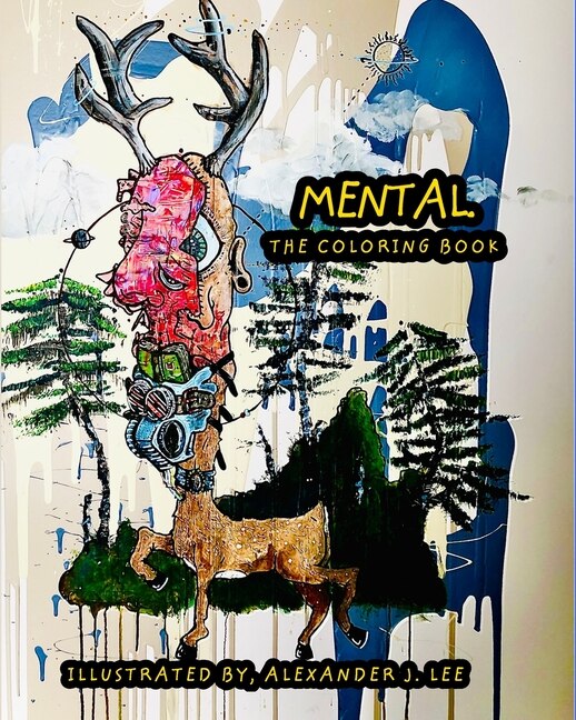 Front cover_Mental, the coloring book