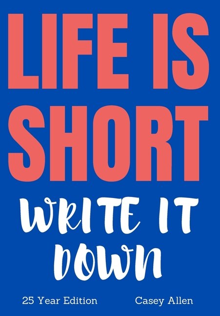 Couverture_Life is Short - Write it Down