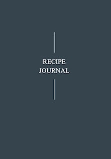 Front cover_Recipe Journal
