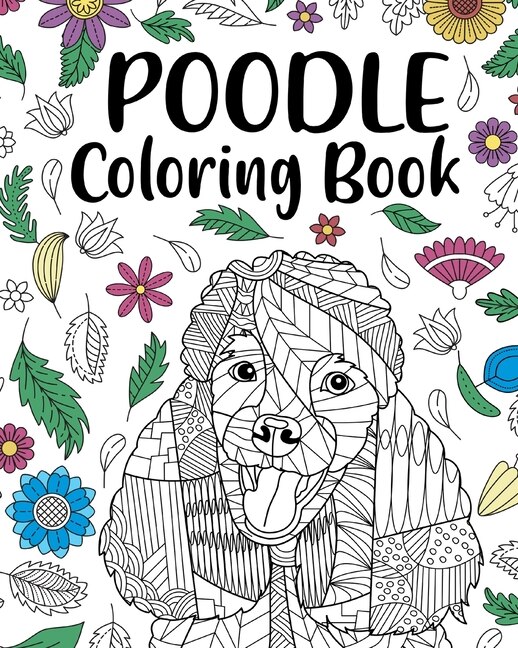Front cover_Poodle Coloring Book
