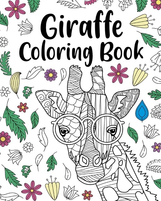Front cover_Giraffe Coloring Book