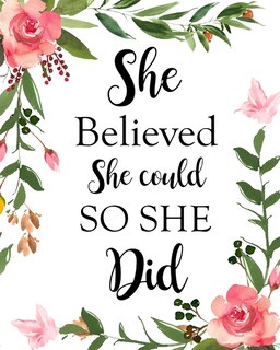 Front cover_She Believed She Could So She Did