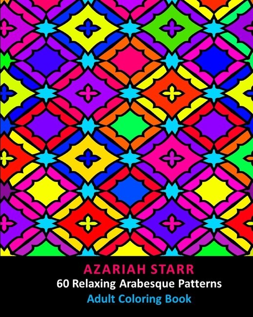 Front cover_60 Relaxing Arabesque Patterns