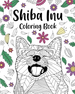 Front cover_Shiba Inu Coloring Book