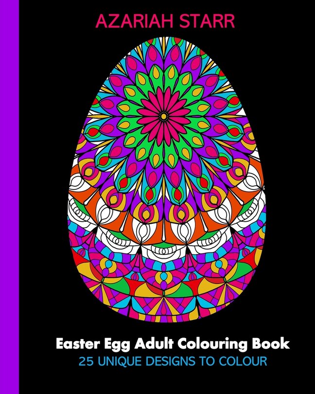 Front cover_Easter Egg Adult Colouring Book