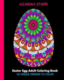 Front cover_Easter Egg Adult Coloring Book